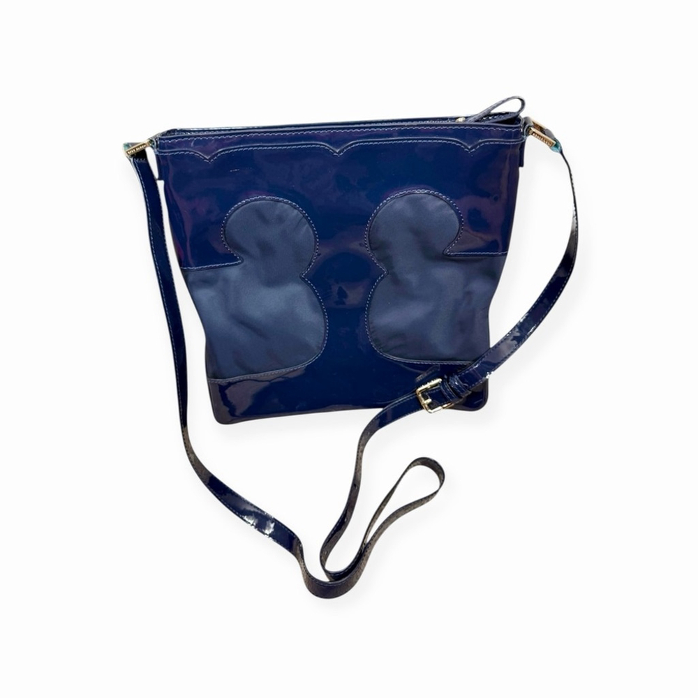 NWOT Tory Burch Blue bag with long strap